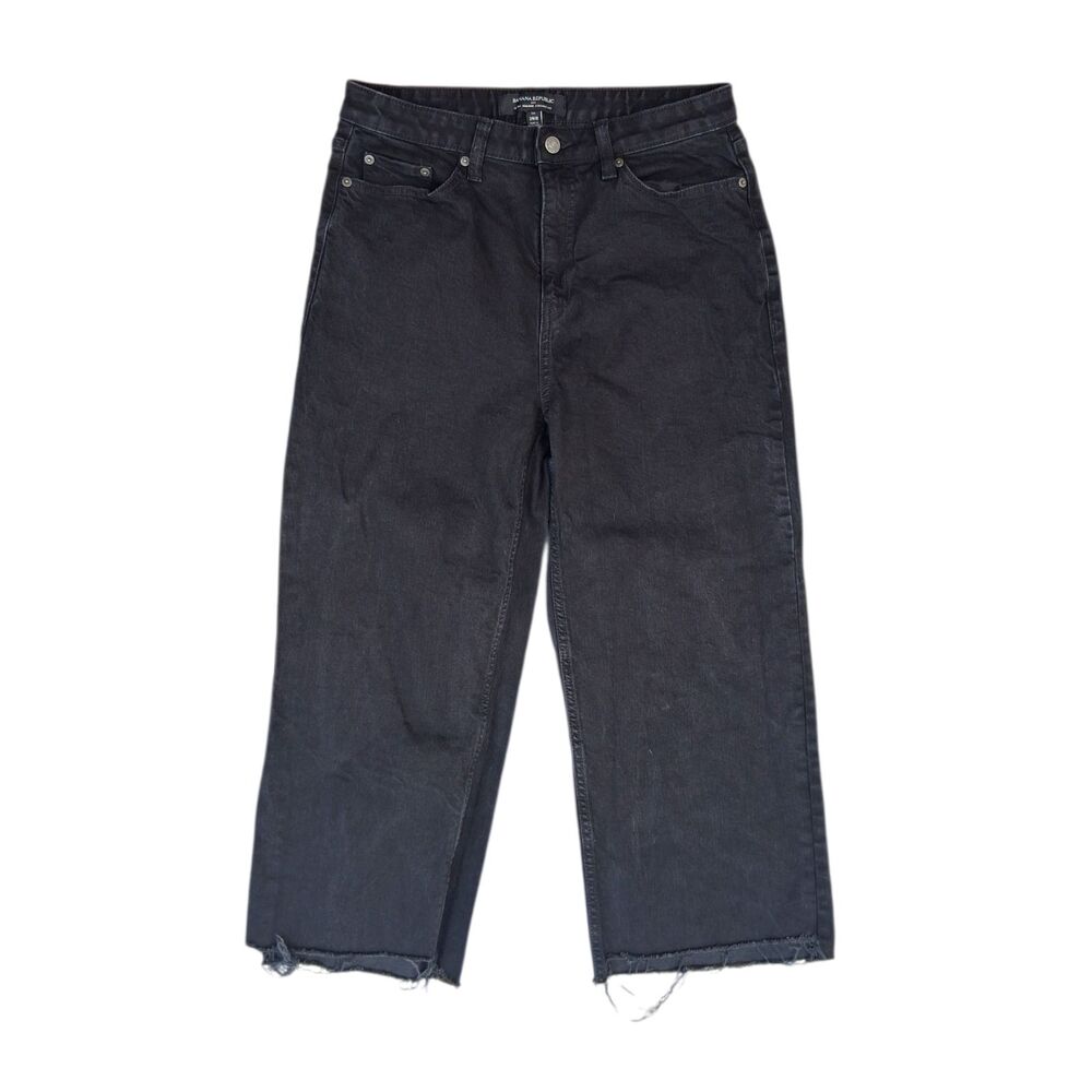 BANANA REPUBLIC Size 8 (29) Petite Ultra High Rise Straight Jeans